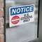 Signmission U.S. Citizens Only Sign, Vinyl Decal, 10in W x 7in L, 2PK OS-2PACK-NS-D-710-L-16772 - alternate 6